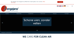 Desktop Screenshot of jongejansluchttechniek.nl
